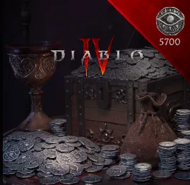 Diablo® IV - 5700 Platinum: 5000 + 700 Platinum Bonus⭐️