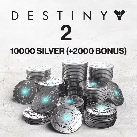 10,000 (+2000 Bonus) Destiny 2 Silver⭐️