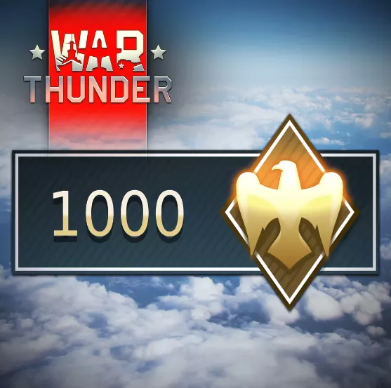 War Thunder - 1000 Golden Eagles⭐️