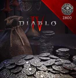 Diablo® IV - 2800 Platinum: 2500 + 300 Platinum Bonus⭐️