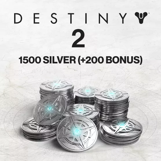 1500 (+200 Bonus) Destiny 2 Silver⭐️