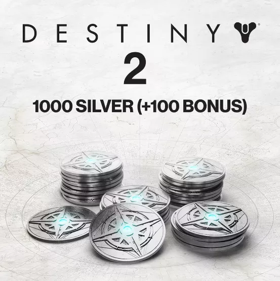 1000 (+100 Bonus) Destiny 2 Silver⭐️