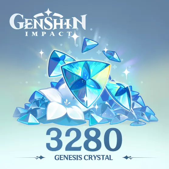 Genshin Impact - 3,280 Genesis Crystals⭐️
