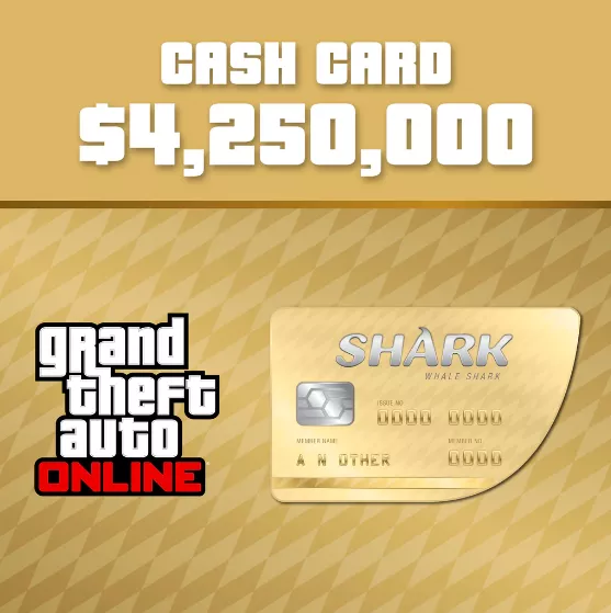 GTA Online: Whale Shark Cash Card (PS4™)⭐️