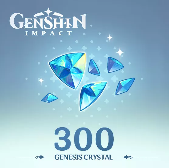 Genshin Impact - 300 Genesis Crystals⭐️