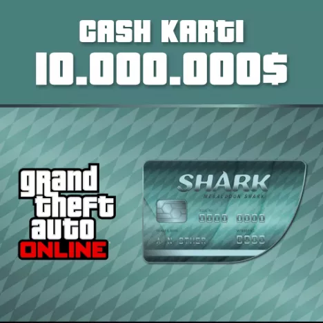 GTA Online: Megalodon Shark Cash Kartı (PS5™)⭐️