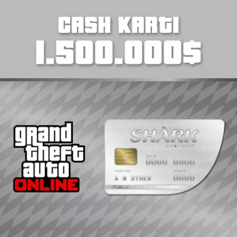GTA Online: Great White Shark Cash Kartı (PS5™)⭐️