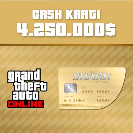 GTA Online: Whale Shark Cash Kartı (PS5™)⭐️