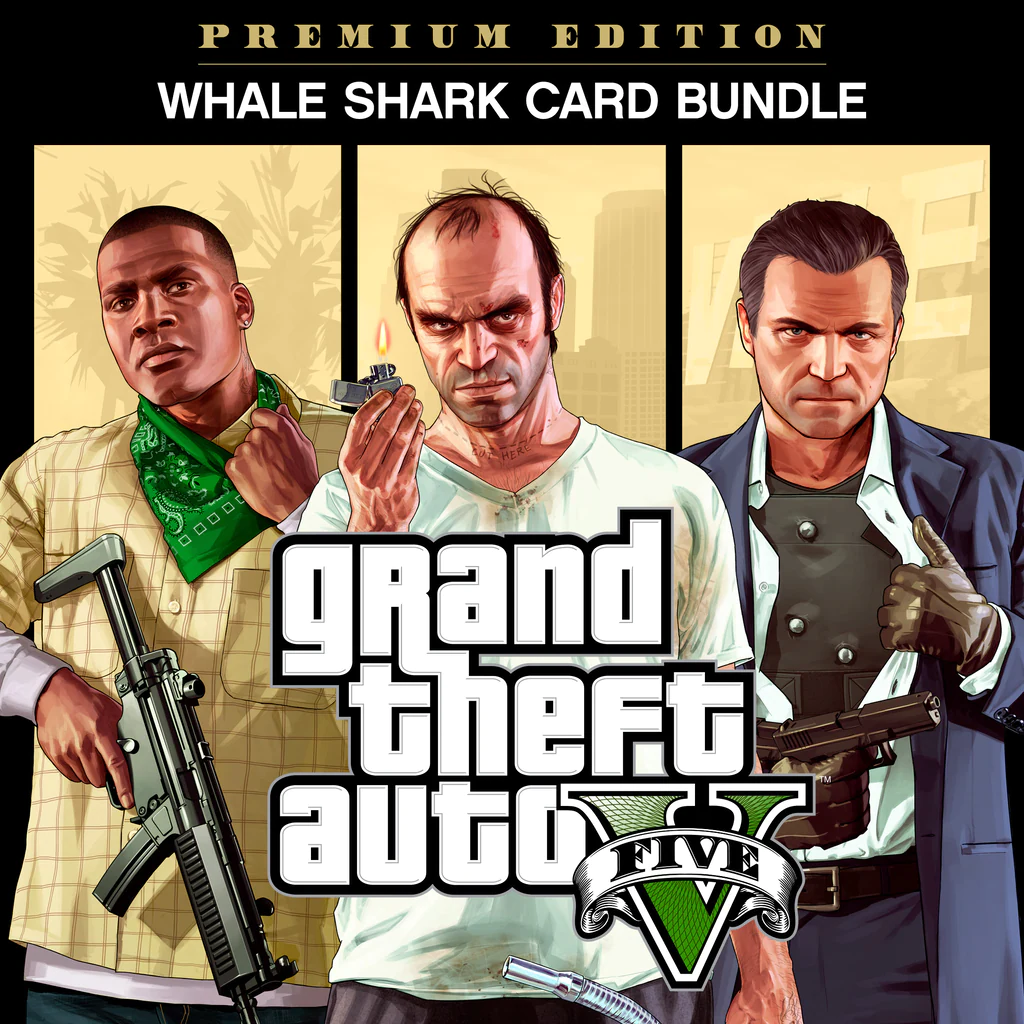 Grand Theft Auto V: Premium Edition & Whale Shark Card Bundle для Вашего ТУРЕЦКОГО аккаунта XBOX
