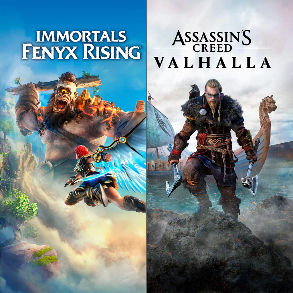 Assassin’s Creed® Valhalla + Immortals Fenyx Rising™ Bundle для Вашего Турецкого аккаунта PSN