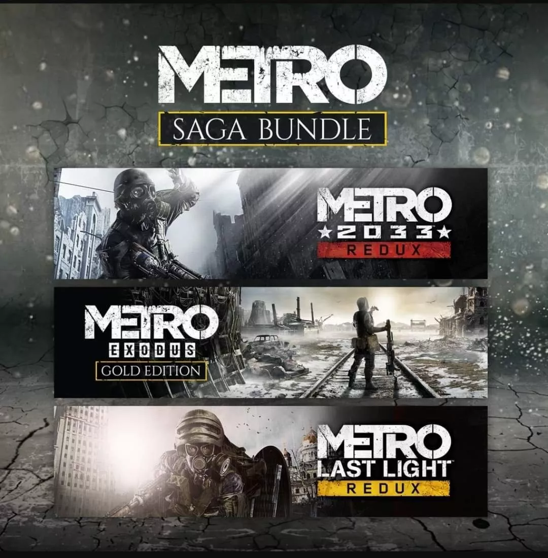 Metro Saga Bundle PS4/PS5 I для ТУРЕЦКОГО аккаунта ⭐PlayStation⭐
