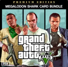 Grand Theft Auto V: Premium Edition & Megalodon Shark Card Bundle I для ТУРЕЦКОГО аккаунта ⭐PlayStation⭐