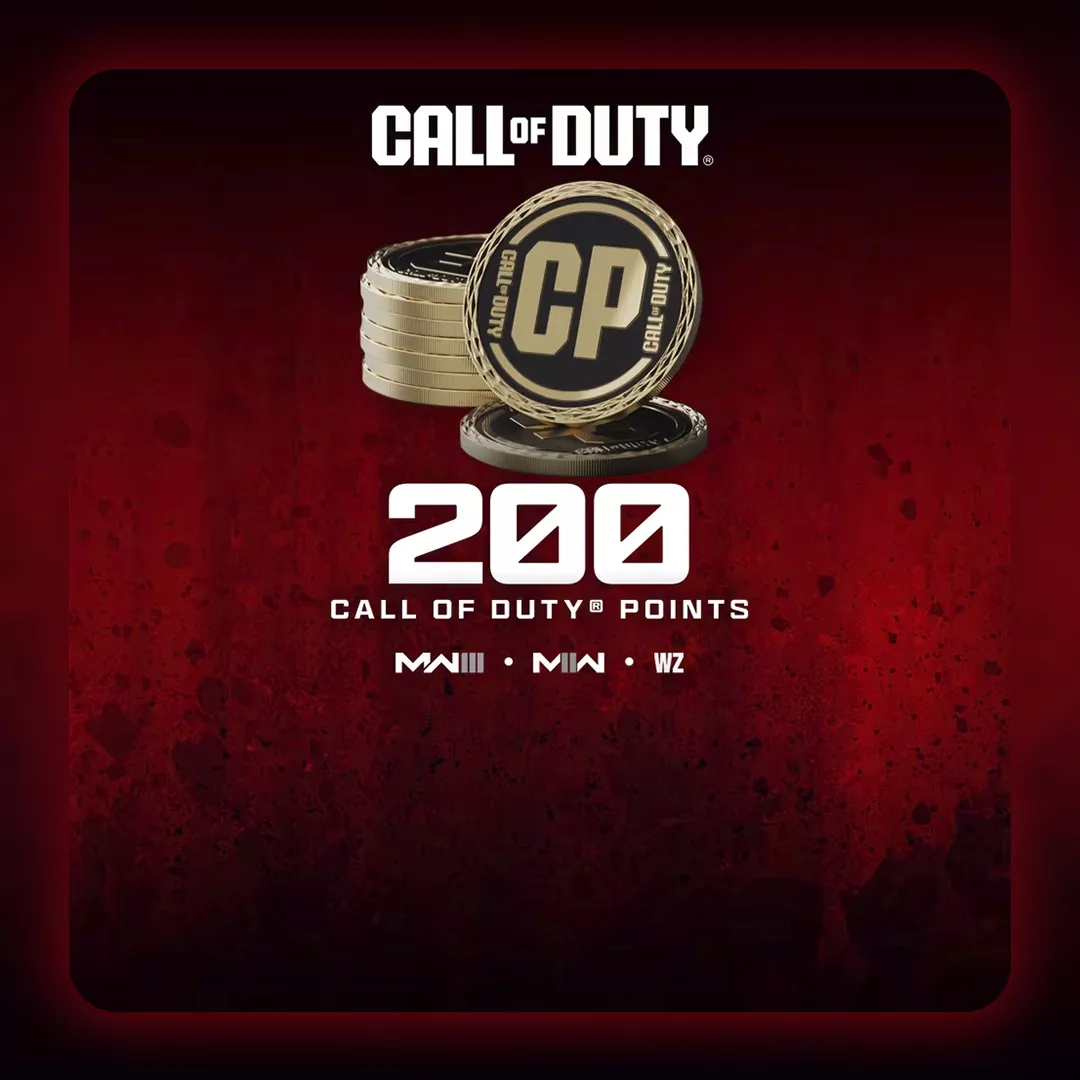 200 Modern Warfare® III or Call of Duty®: Warzone™ Points PS4™ & PS5™ для TR (Турецкого) аккаунта