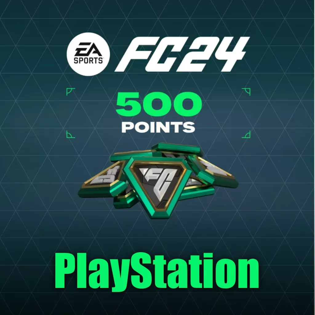 Игровая валюта EA SPORTS FC 24 - FC Points 500 (FIFA Points) для Вашего ТУРЕЦКОГО аккаунта PSN