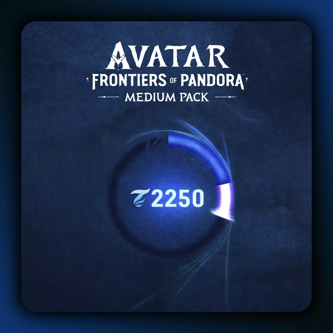 Avatar: Frontiers of Pandora Medium Pack – 2,250 Tokens | Средний набор для игры «Аватар: Рубежи Пандоры» — 2250 жетонов PSN Турция