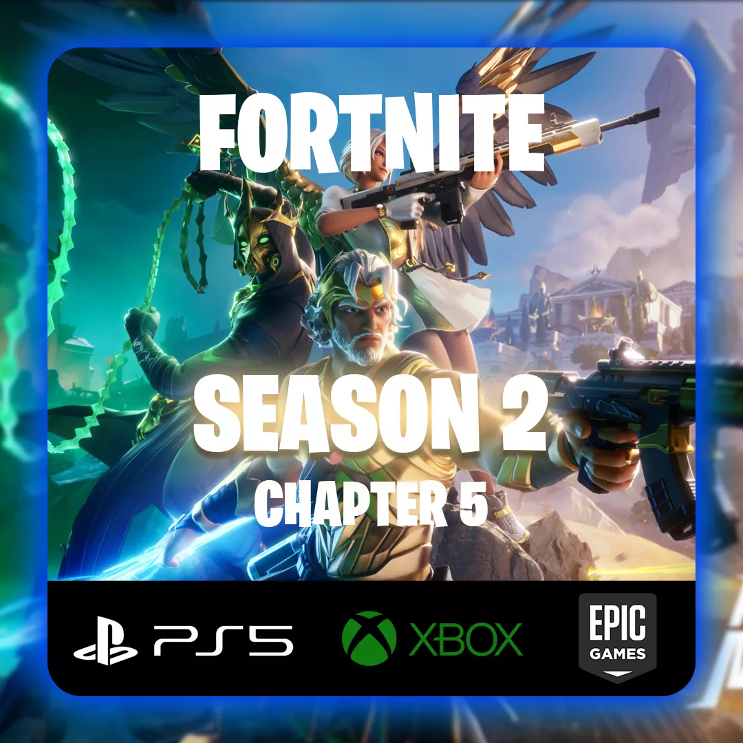 Боевой пропуск Глава 5 Сезон 2 Fortnite Xbox/PlayStation/Epic Games Турция CHAPTER 5 SEASON 2: MYTHS & MORTALS