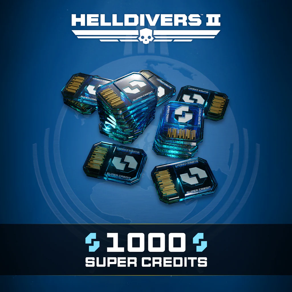 HELLDIVERS 2: 1000 Super Credits для Вашего ТУРЕЦКОГО аккаунта PSN