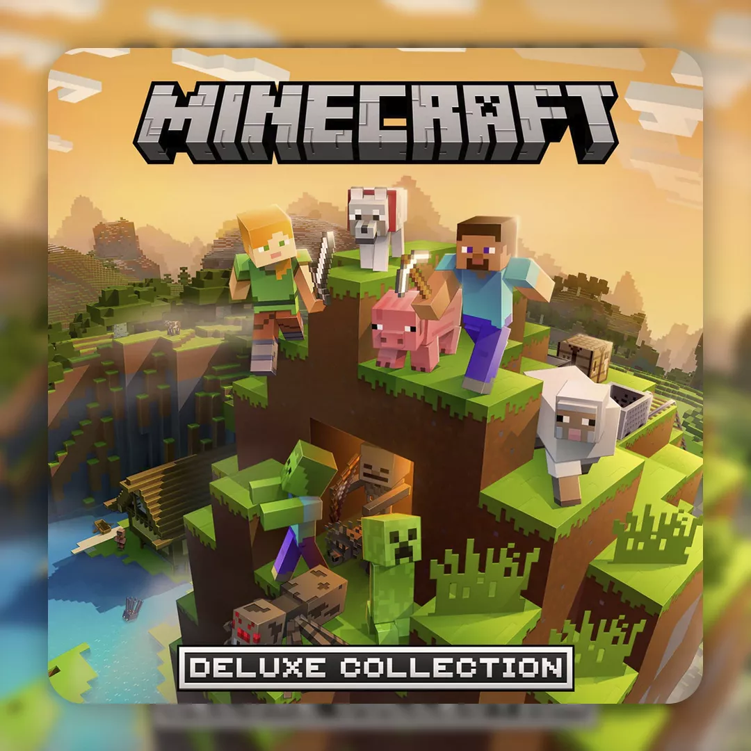 Minecraft Deluxe Collection PS4 PSN Турция
