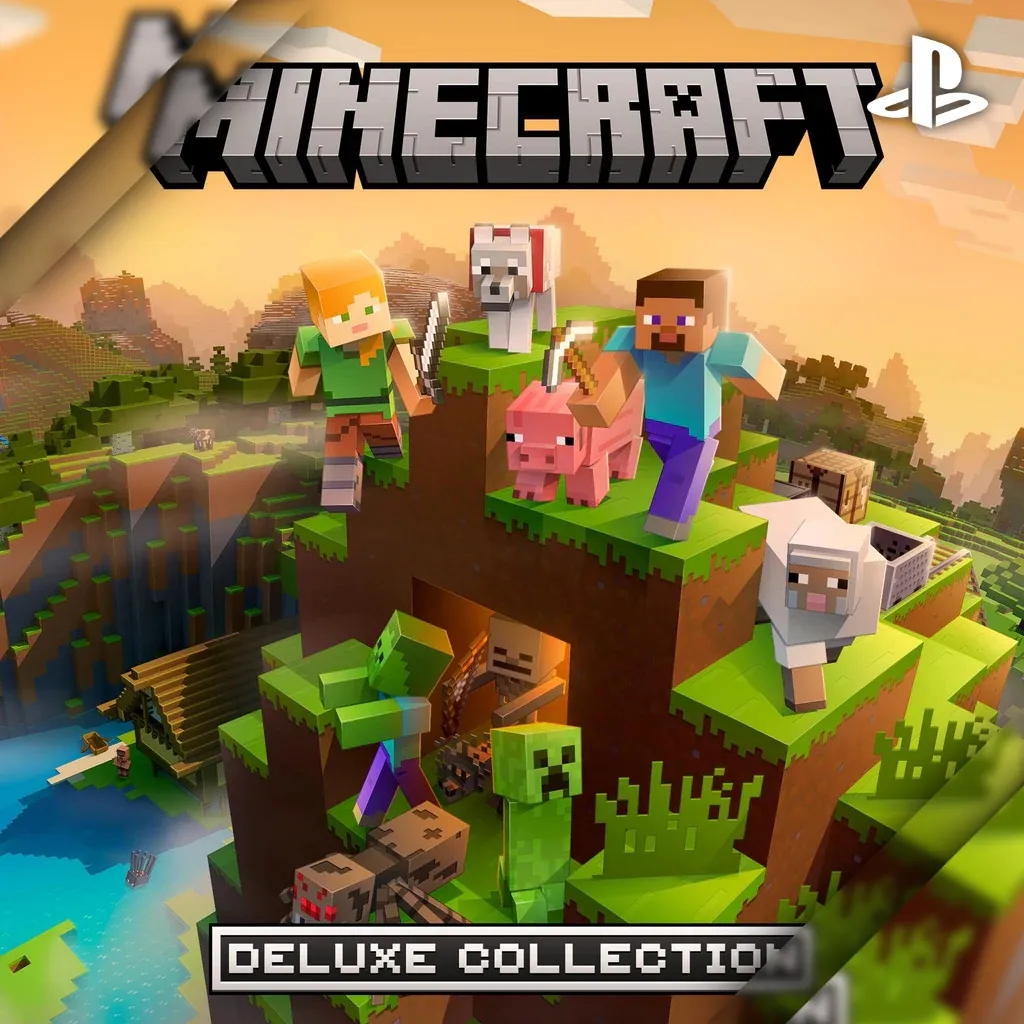 Minecraft Deluxe Collection для PS4 (Турция)