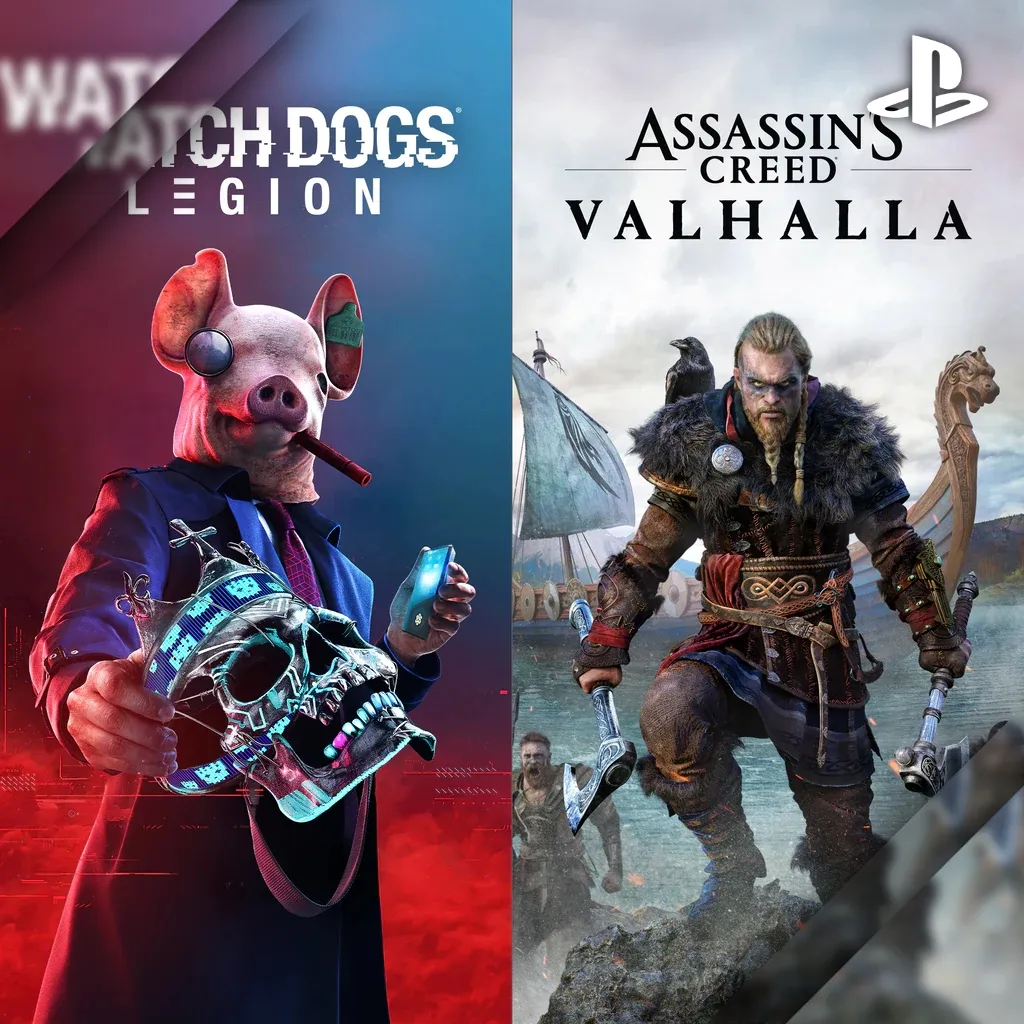 Assassin’s Creed® Valhalla + Watch Dogs®: Legion Bundle для PS4 и PS5 (Турция)