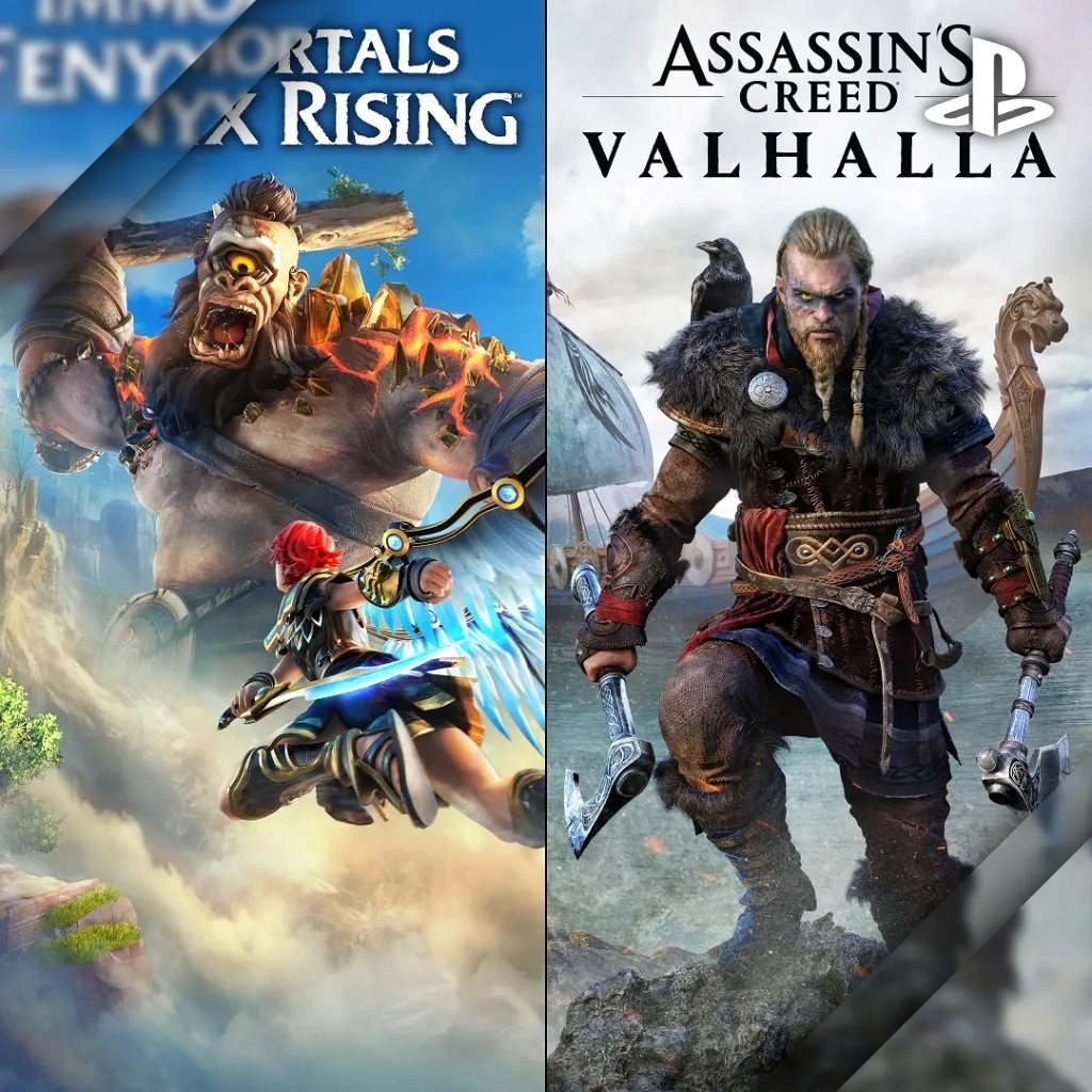Assassin’s Creed® Valhalla + Immortals Fenyx Rising™ Bundle для PS4 и PS5 (Турция)