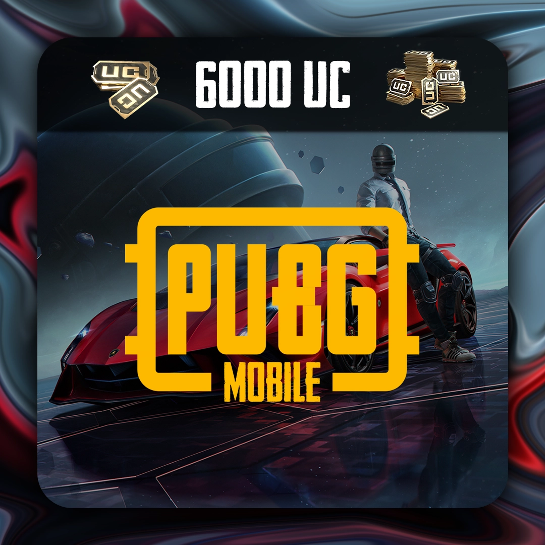PUBG Mobile - 6000 + 2100 UC пополнение по UID