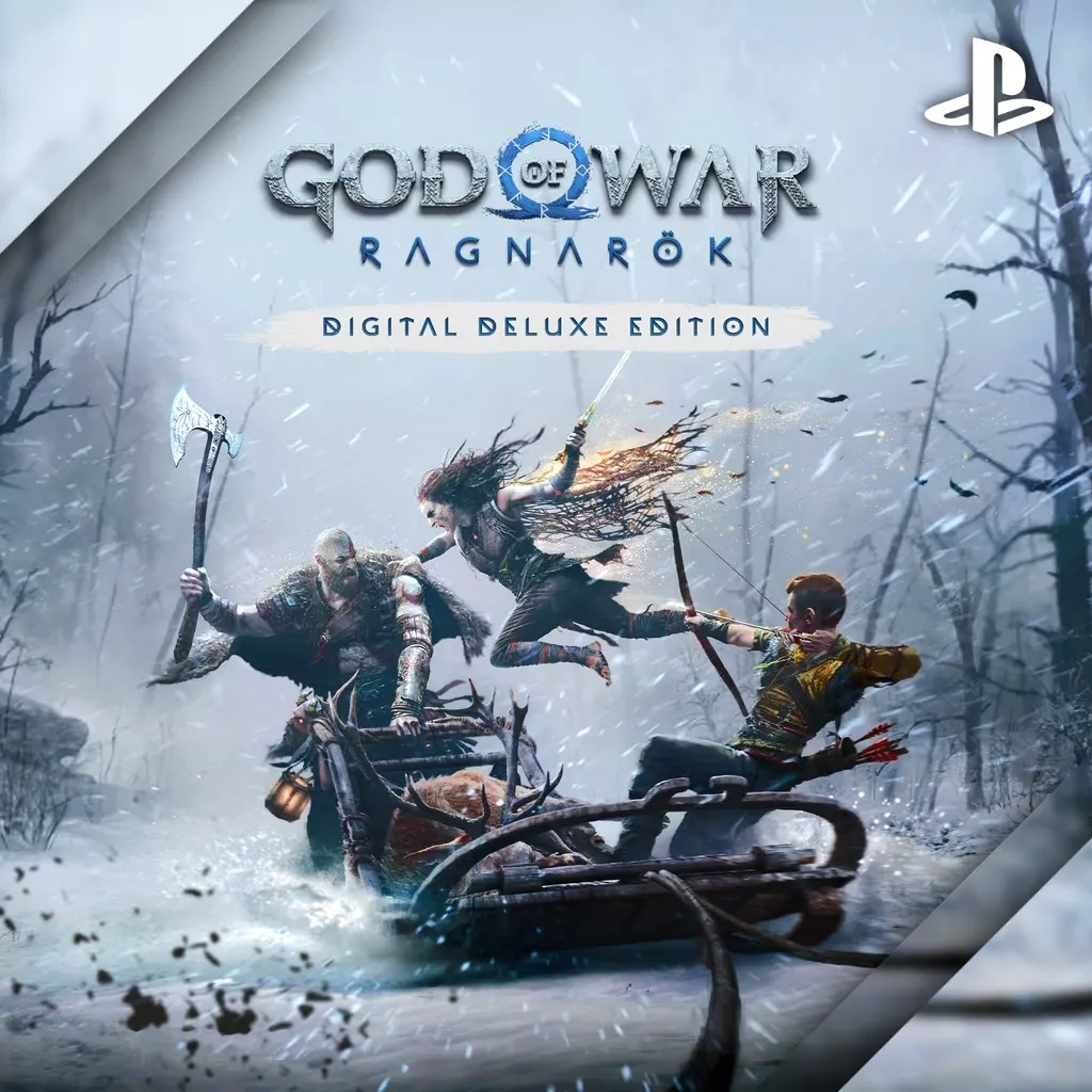 God of War Ragnarök Digital Deluxe Edition для PS4 и PS5 (Турция)