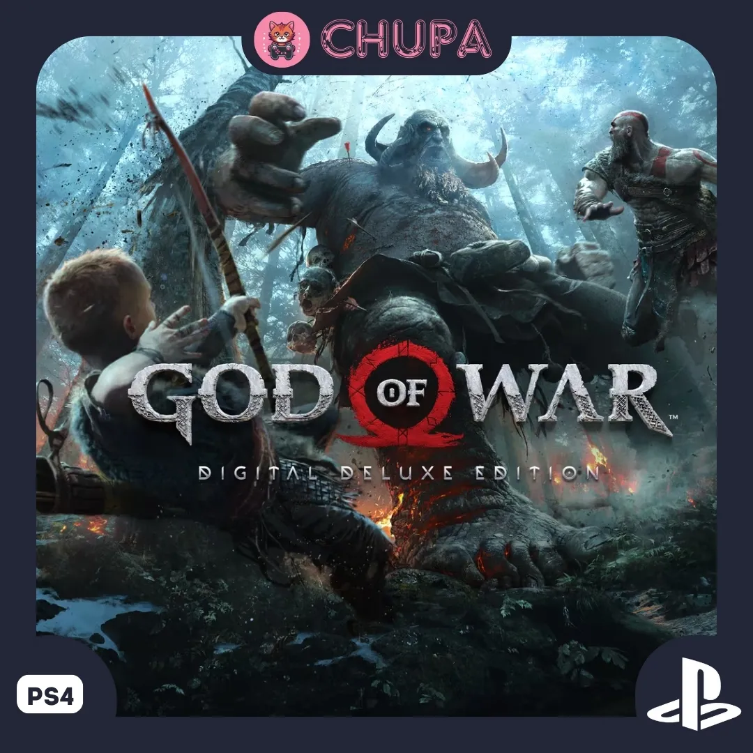 God of War Digital Deluxe Edition для PS4 Турция