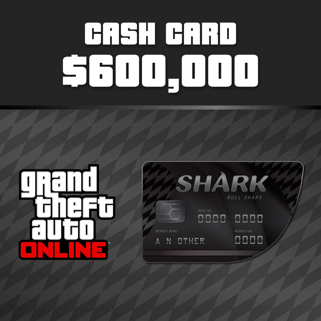 GTA Online: Bull Shark Cash Card  для PS5 - $600 000