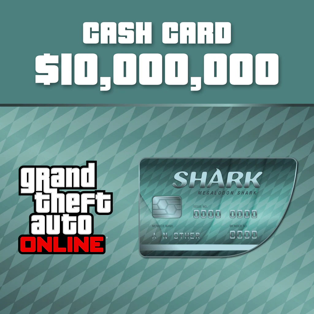 GTA Online: Megalodon Shark Cash Card для PS5 - $10 000 000