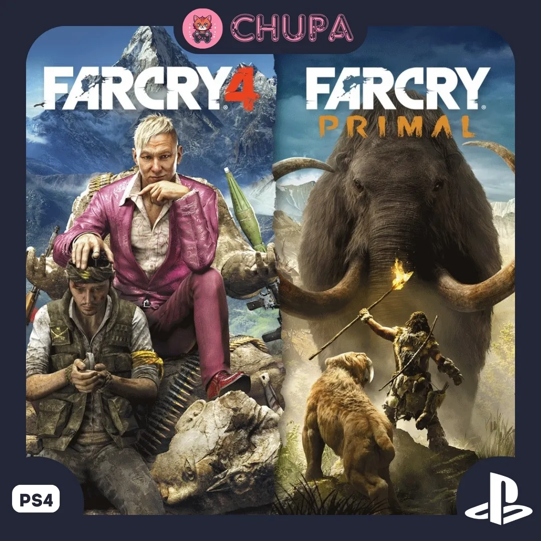 FAR CRY 4 + FAR CRY PRIMAL BUNDLE для PS4 Турция