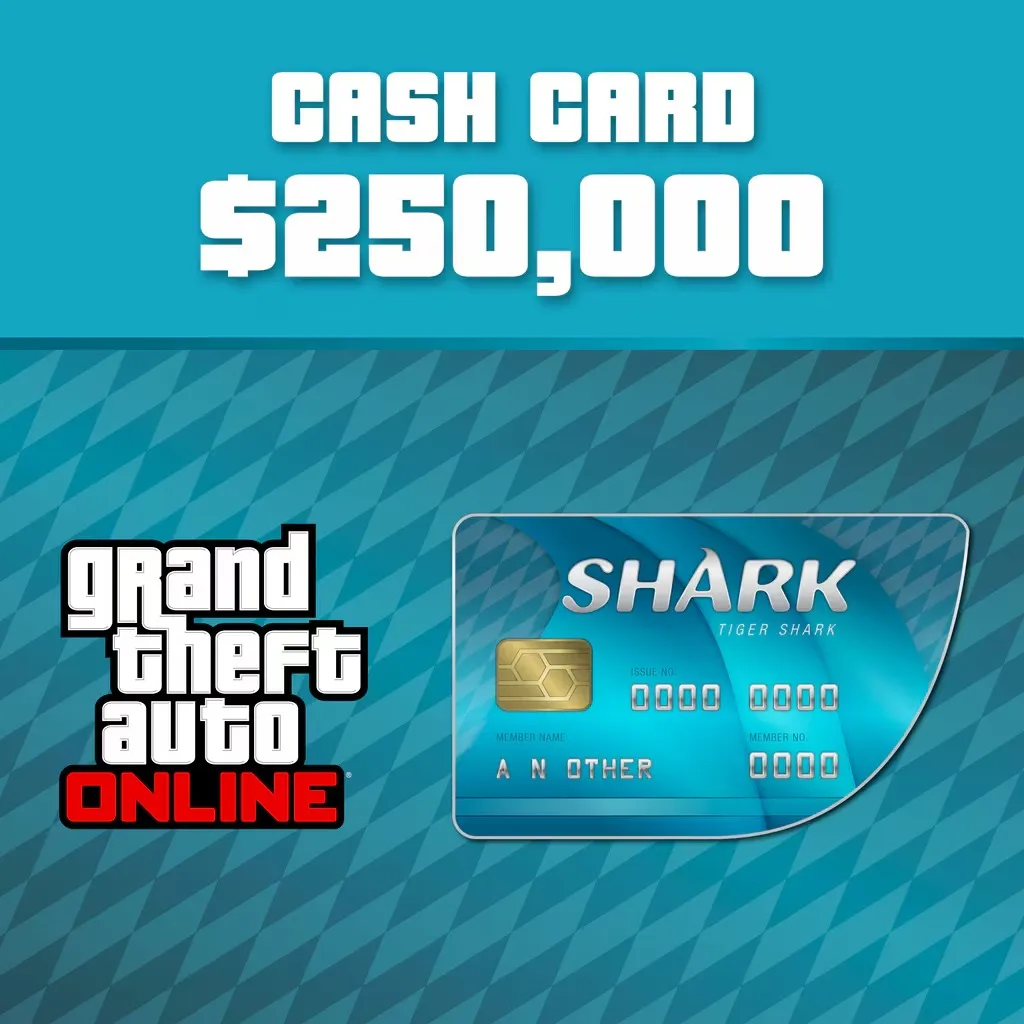 GTA Online: Tiger Shark Cash Card для PS5 - $250 000