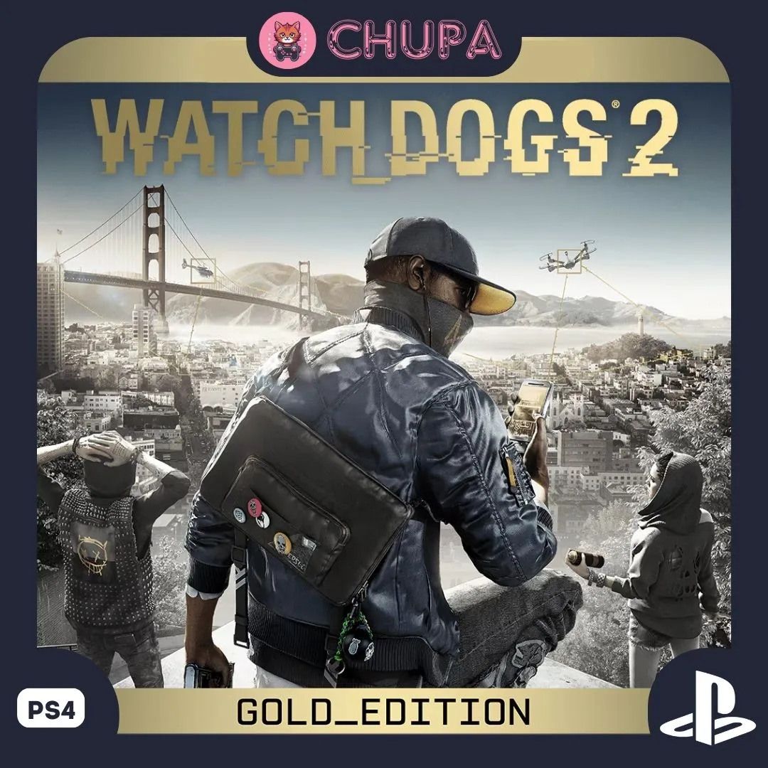 Watch Dogs 2 - Gold Edition для PS4 Турция