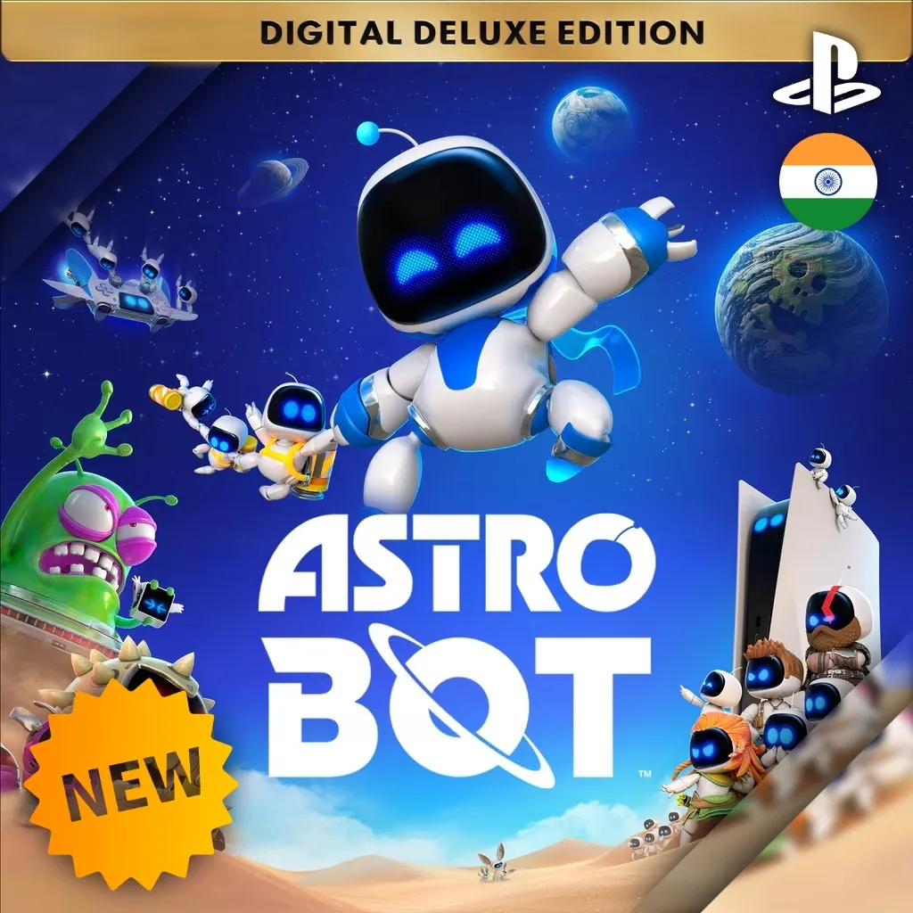 ASTRO BOT Digital Deluxe Edition для PS5 (Индия)