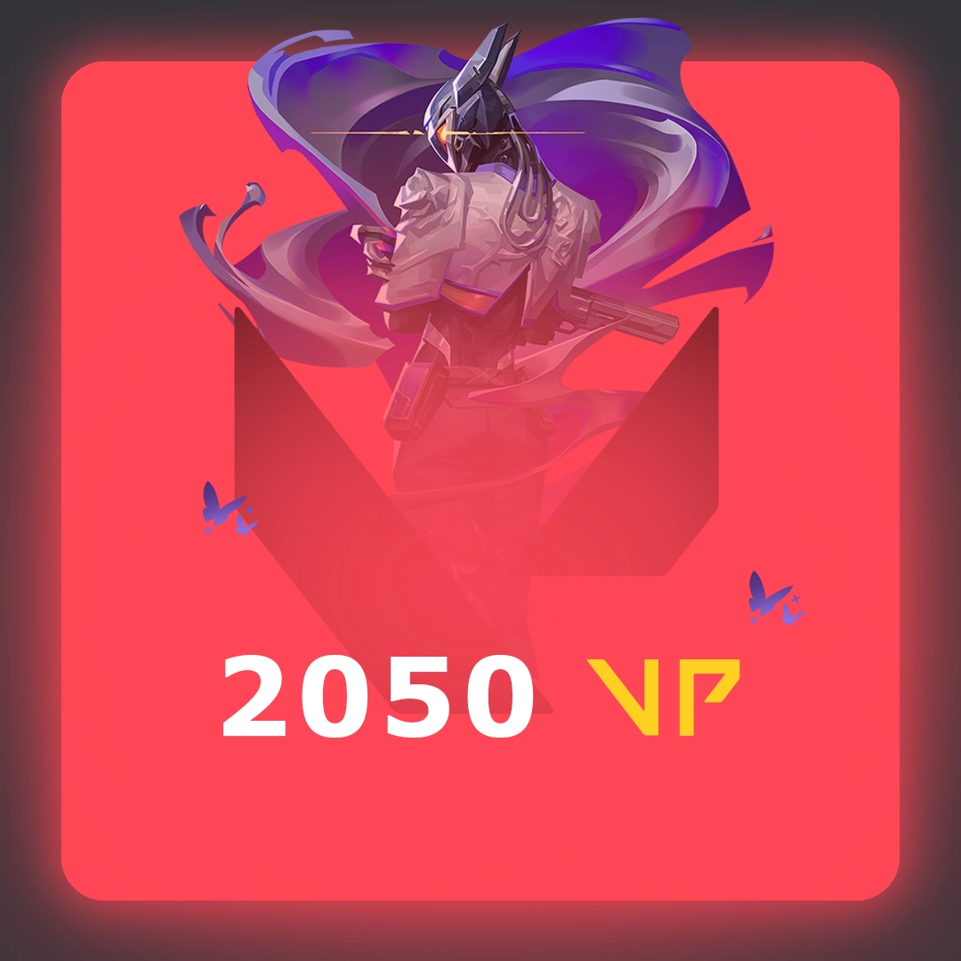 2050 VALORANT Points (150 Bonus + 1900) PC/XBOX free region