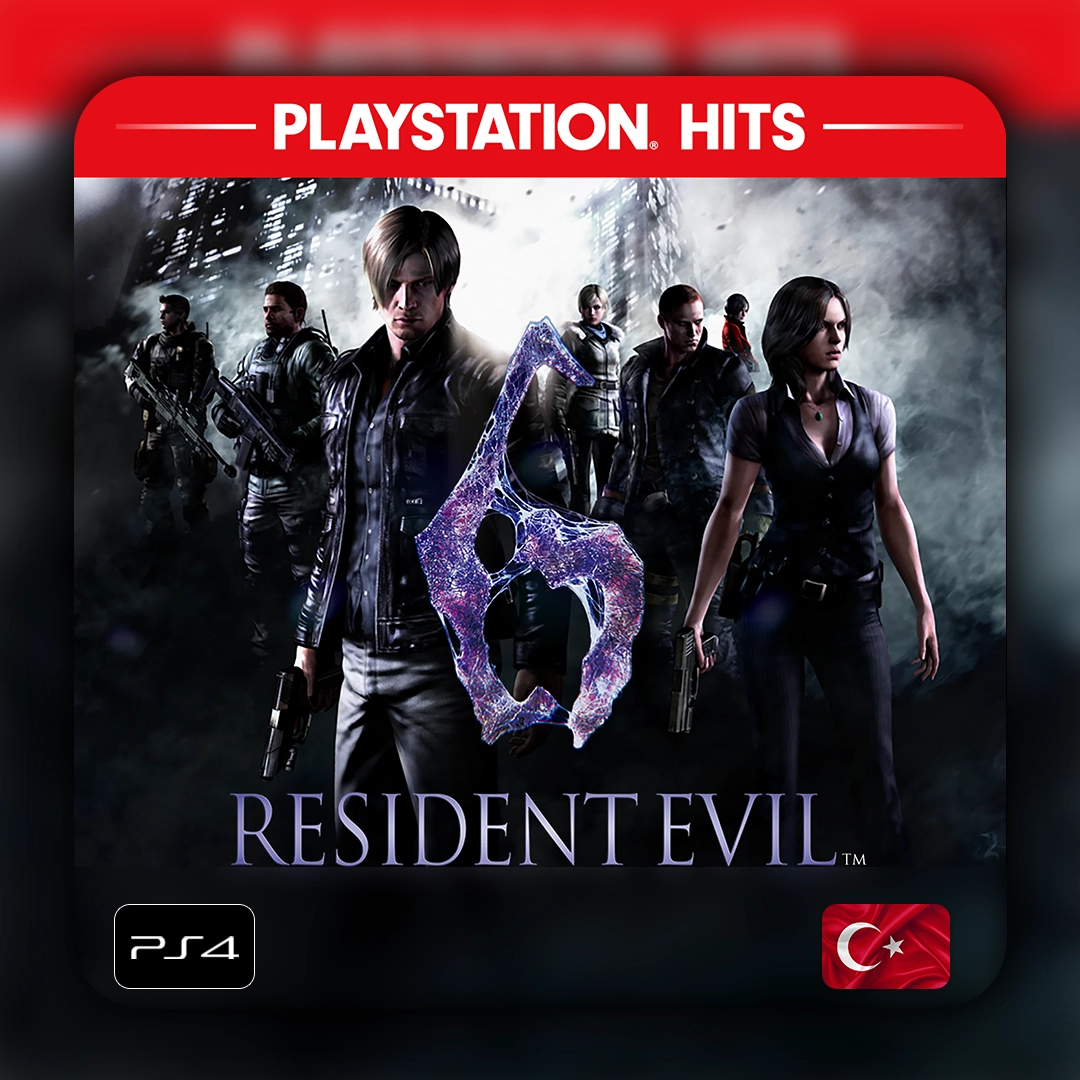 Resident Evil 6 PlayStation Турция