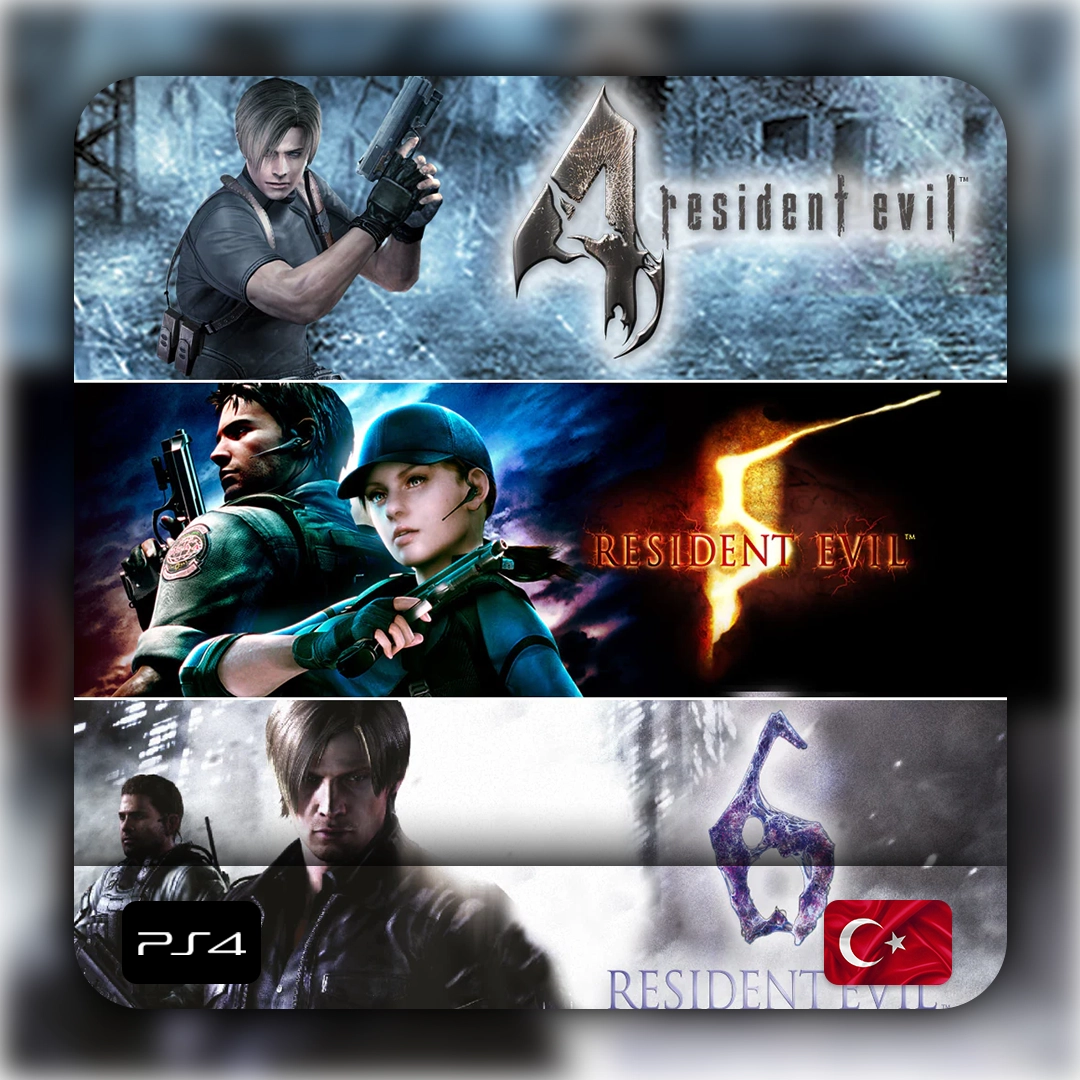 Resident Evil Triple Pack PlayStation Турция