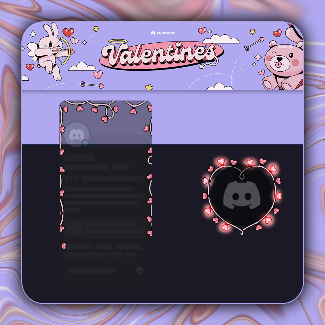 Discord Valentines Набор Сердечные дела